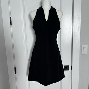 Andrew Marc Black Tennis Dress S
